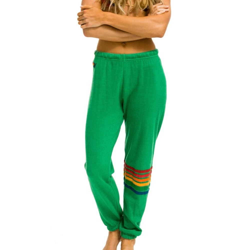 Aviator Nation Women’s Retro Sweatpants Kelly Green